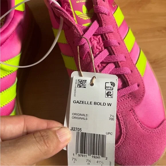 Adidas GAZELLE BOLD SHOES #
JI2705 Women Size 9.0 US - Picture 12 of 12
